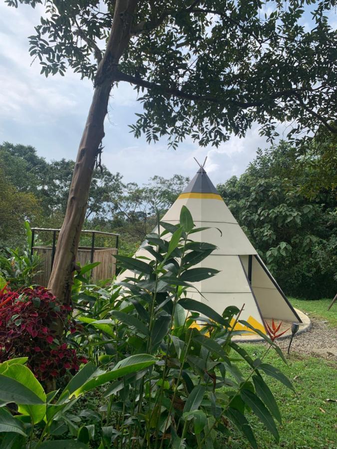 Bosque De Aventura & Glamping Refugio Del Bosque Hotell La Mesa  Eksteriør bilde