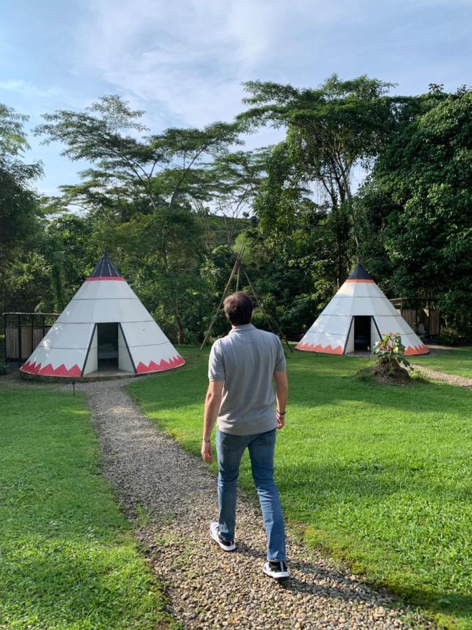 Bosque De Aventura & Glamping Refugio Del Bosque Hotell La Mesa  Eksteriør bilde